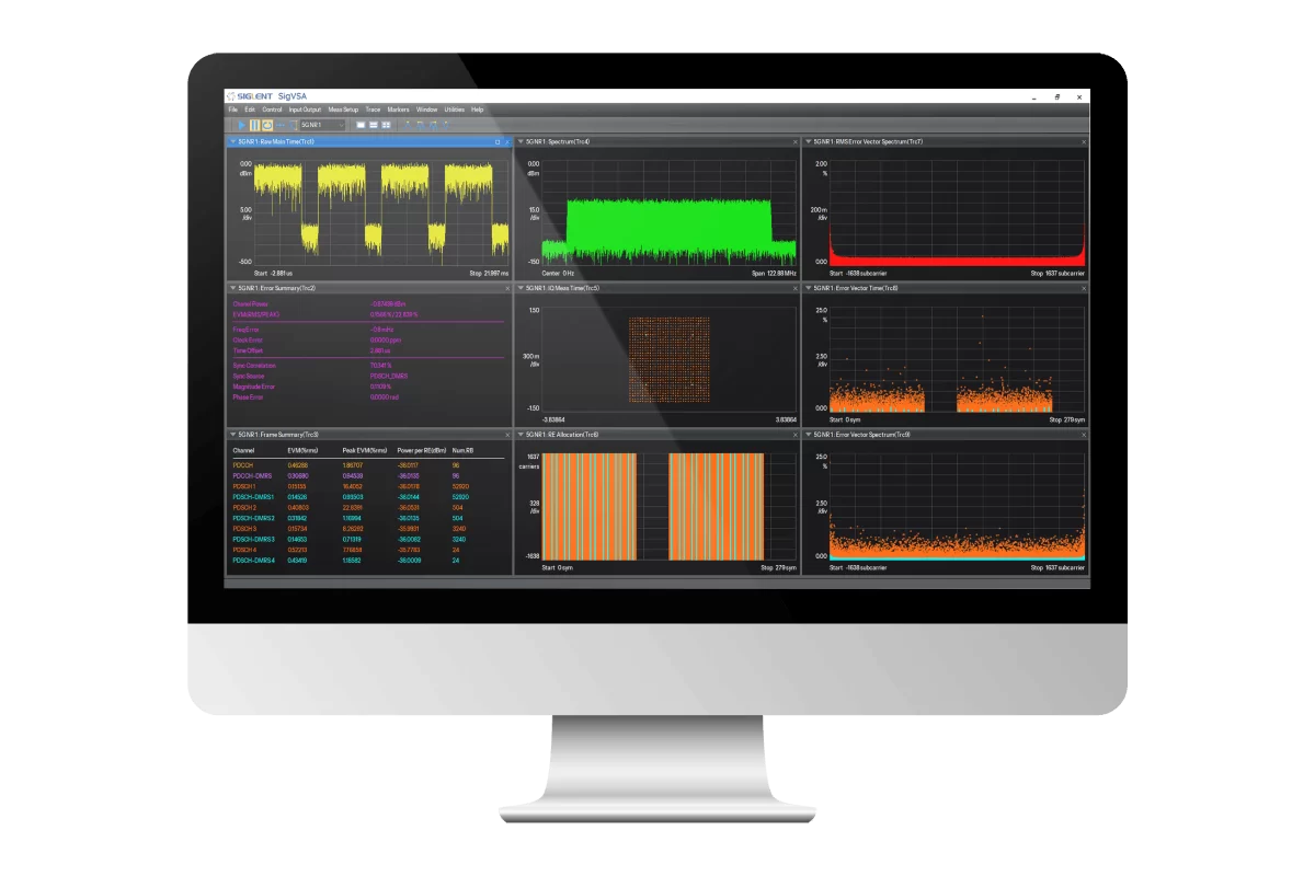 SigVSA Vector Signal Analysis Software